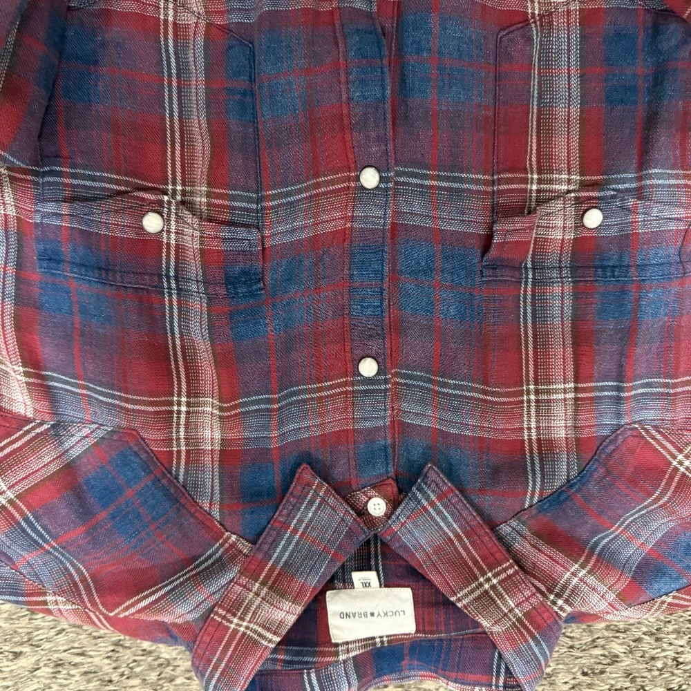 Lucky brand plaid
